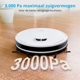 MEDION robotstofzuiger met zuigstation en dweilfunctie X20 SW+ (lasernavigatie, krachtige 3000Pa zuigkracht, 2in1 robotstofzuiger, nauwkeurig in kaart brengen, Go & No Go zones, meerdere vloeren) — thumbnail 4
