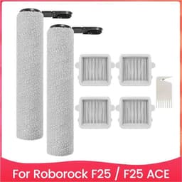 Vervangende accessoirekit Geschikt voor Roborock F25 / F25 ACE stofzuigers, inclusief 2 roterende borstels en 4 filters. — thumbnail 1