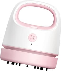 Draagbare Mini Stofzuiger - Tafelreiniger Kruimeldief - Bureau Schoonmaken - USB Oplaadbaar - 9.9 x 8.6 cm - Roze — thumbnail 1