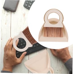 Mini Stoffer Set - Kleine Bezem - Bureau Schoonmaken - Duurzaam Kunststof - 21 x 18 x 6 cm — thumbnail 2