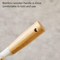 Kleine Bezem Stofschep - Veegborstel Set - Aanrecht Schoonmaken - Ruimtebesparend Ontwerp - Compact - Wit — thumbnail 4