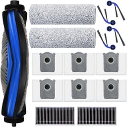 Accessoires Geschikt voor Ecovacs Deebot T80 omni, JKOISL 1*hoofdborstel 6*stofzakken 4*zijborstels 2*filters 2*mopdoekjes, reserveonderdelen robotstofzuiger accessoireset — thumbnail 1