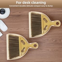 Draagbare Schoonmaakborstel en Mini Bezem Set voor Tafel, Keuken en Kantoor — thumbnail 3