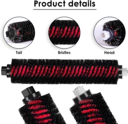 3 stuks hogesnelheidsreinigingsborstel voor Roborock G20/G10/G10S/G10S PRO/G10 SPURE/S7/S70/S75/S8/S7MAXV ULTRA, zelfreinigende borstels voor dweil en station — thumbnail 5