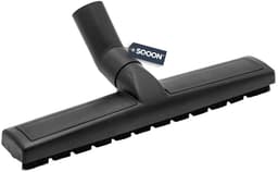 SQOON® Harde Vloeren Zuigmond - 36 cm breed - Met rubberen wieltjes & extra lang nylon haar - Geschikt voor parket en tegels - 38 mm — thumbnail 2