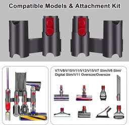Accessoirehouder en Docking Station voor Dyson Stofzuiger — thumbnail 5