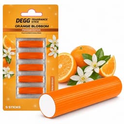 DEGG® – Geurstaafjes voor Stofzuiger – Orange Blossom – Verfrist tijdens het Stofzuigen – 5 Stuks — thumbnail 1
