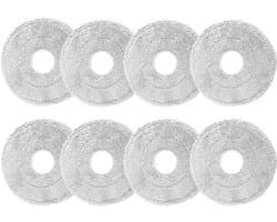 Dweilpads Geschikt voor Dreame L10s Ultra, L10 Ultra, L10s Pro, X40 Ultra, X50 Ultra, L40 Ultra en Xiaomi S10+, X10+ - 8-pack