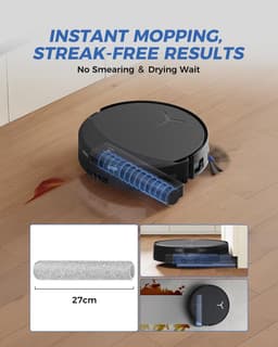 T90 PRO Omni-accessoires voor ECOVACS DEEBOT T90 PRO Omni/T90 Omni/X12 PRO Omni robotstofzuiger, set met 21 reserveonderdelen voor ECOVACS T90 PRO Omni: hoofdborstel, 2 dweilrollen, 6 — thumbnail 3