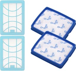4-delige filterset voor Philips PowerPro Expert 7000-serie FC9747/9741 - Model: FC8003/01 - Philips stofzuigeraccessoires - Filterset - 4-delige set — thumbnail 1