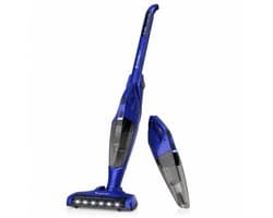 TurboTronic TT-FG6 2-in-1   Steelstofzuiger met flexibele arm - ingebouwde kruimeldief - Blauw
