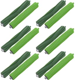 Omgoods - Set van 6 Rubber Borstels voor Robotstofzuigers — thumbnail 1