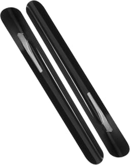 Kruimel Veegset - Tafelkrabber Set - Snel Tafels Schoon - Ergonomisch Handvat - 2 Stuks - Zwart — thumbnail 1