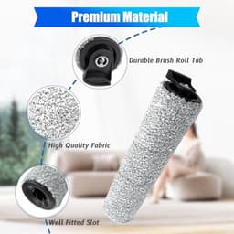 PromoHome Reserveonderdelen Tineco Floor One S3 / iFloor 3 - 2 Borstelrollers en 3 HEPA Filters - Compatibel — thumbnail 5