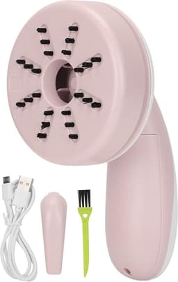 Draagbare reiniger - Mini stofzuiger - Bureau schoonmaken - Oplaadbaar via USB - 16 cm - Roze — thumbnail 5