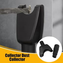 Boorstofvanger - Stofafzuiging Tool - Stofvrij Boren - Efficiënte Zuigkracht - 15 x 8 x 6 cm - Grijs — thumbnail 5