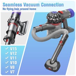 Dailygoods- Hondenhaarstofzuigerborstel 3-in-1 - Huisdier Borstel - Compatibel met Dyson V7/V8/V10/V11/V12/V15 - Verwijdert Klitten/Knopen - Voor Gezondere Vacht - Huisdierborstel — thumbnail 4