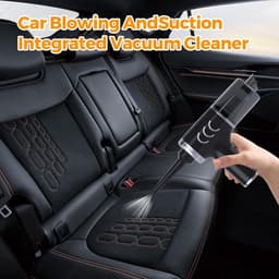 Draadloze Handstofzuiger - Compacte Schoonmaker - Auto en Huis Reinigen - Krachtige Motor 44000 RPM - 20 x 15 cm — thumbnail 3