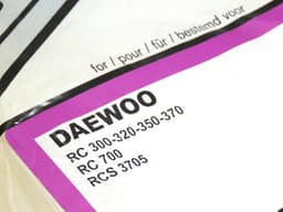 10 stuks papieren stofzuigerzakken geschikt voor Daewoo stofzuiger series RC300 RC320 RC350 RC370 RC700 — thumbnail 3