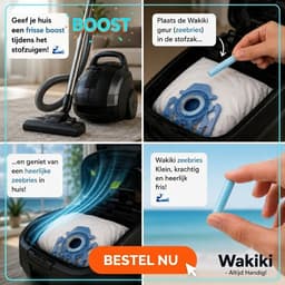 Wakiki - Altijd Handig! - Geurtjes voor in de stofzuiger - Familie Pakket - geurstokjes - stofzuiger-verfrisser — thumbnail 5