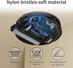 Zijborstels voor Ecovacs Deebot X9 Pro OMNI, vervangende accessoires voor robotstofzuiger X11 T90 Pro OMNI, X11 OMNICYCLONE, T80S T80 T90 Omni originele reserveborstels — thumbnail 5