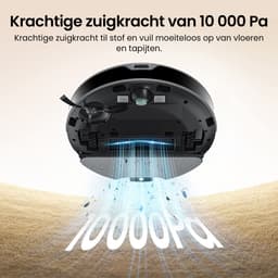 Lefant M350 MAX robotstofzuiger met dweilfunctie - Automatisch leegstation - Stofzuiger - 10.000 Pa zuigkracht - 2 extra stofzuigerzakken - Met app - Ideaal voor huisdieren — thumbnail 2