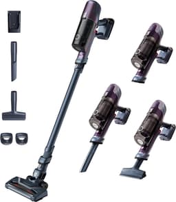 Steelstofzuiger Draadloos met LED Vloerzuigmond – Lichtgewicht Accustofzuiger – 45 Min Accuduur – 18V – 0,55L Stofreservoir — thumbnail 1