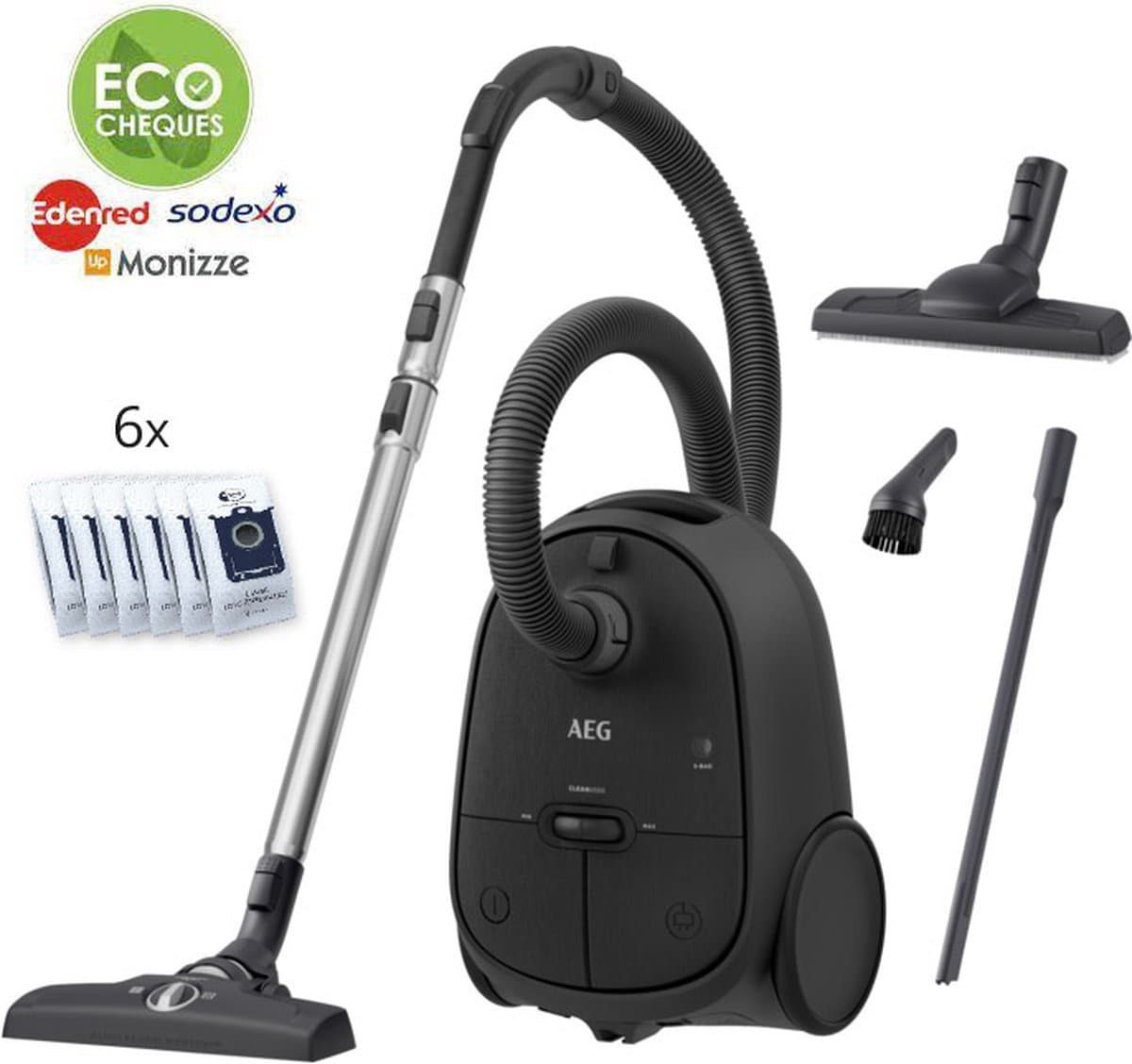 AEG krachtige Stofzuiger 3.5 L + Parketborstel + Lange spleet + extra zakken — afbeelding 1