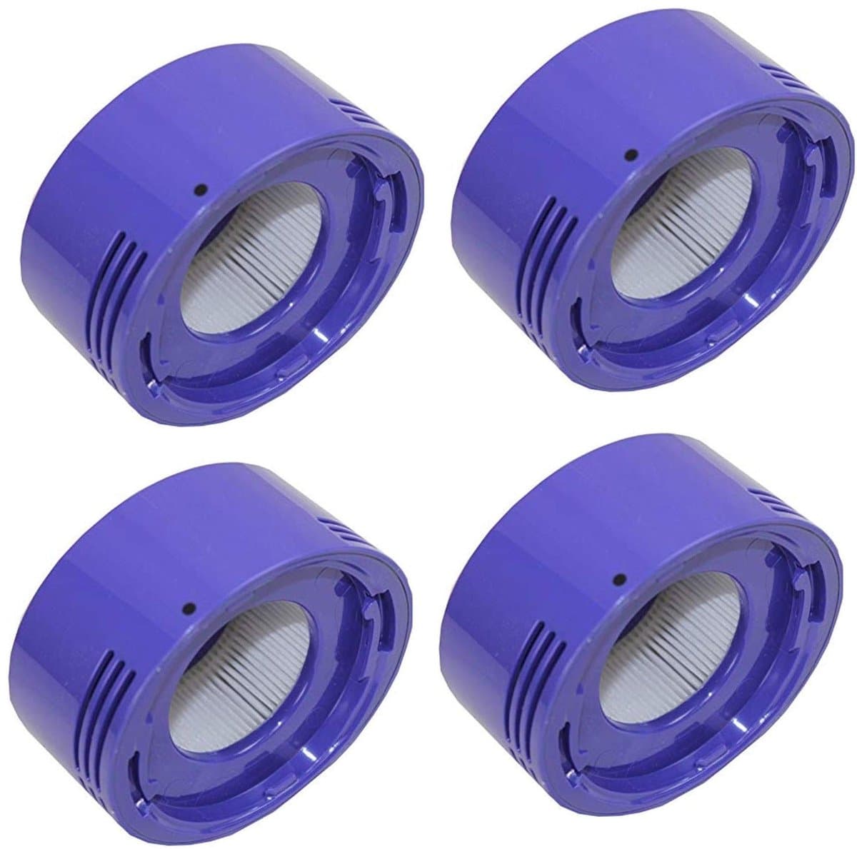 Thredo HEPA Filter geschikt voor Dyson V7 / V8 Stofzuigers - Set van 4 Stuks - Wasbaar Uitblaasfilter - Vervangt 967478-01 — afbeelding 1