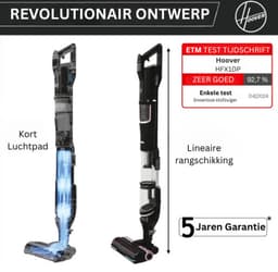 HOOVER® Vloerreiniger - Dweilapparaat - Elektrische Dweil - Elektrische Vloerreiniger - Elektrische Mop - Dweilmachine - Dweilmachine Elektrisch - Vloer Reiniger — thumbnail 2