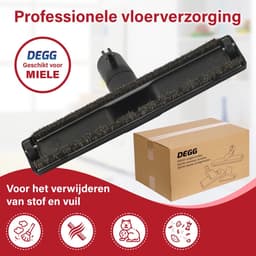 DEGG® - Parketborstel / Zuigmond - Natuurhaar - Geschikt voor Miele - 35MM — thumbnail 2