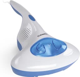 CLEANmaxx huisstofmijt handstofzuiger met UV-C licht - blauw/wit — thumbnail 1