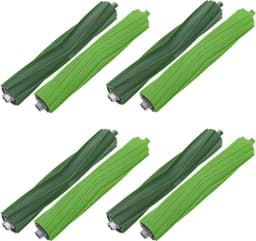 4-delige set vervangende rubberen borstels geschikt voor iRobot Roomba E5 E6 i Serie i7 i7+ i8 i8+ i1 i1+ i2 i3 i3+ i4 i4+ i6 J serie robotstofzuigers. — thumbnail 1