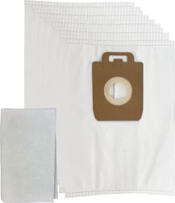 Multaparts® stofzuigerzakken geschikt voor Nilfisk Select / Power -10 stuks- | Made in Europe | Passend in o.a. Nilfisk Select, Select Parket, Select Petcare & Nilfisk Power P10, P20, P40 | Alternatief voor 128389187, 1471250500 — thumbnail 2