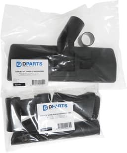 Dparts combi zuigmond én accessoires - 32mm + 35mm - Universeel stofzuigermond set geschikt voor Bosch, Siemens, Philips, Nilfisk, AEG, Bestron, Inventum, Henry, Numatic stofzuiger - Stofzuigervoet, stofzuigerborstel, hulpstukken, stofzuigermondstuk — thumbnail 3