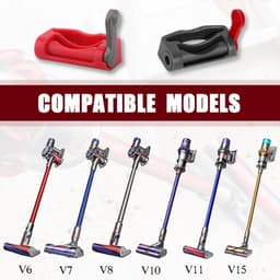 Geschikt voor Trigger Lock compatibel met Dyson V6 V7 V8 V10 V11 V15 Absolute Animal Motorhead stofzuiger, 2-pack aan/uit-knop bedieningsklem, aan/uit-schakelaarbevestigingen — thumbnail 4