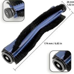 (2 Stuks) C20 Omni Rollerborstels Geschikt voor Eufy C20 Omni Robotstofzuiger, Hoofdborstel Accessoires, Multivloerborstel, Onderdelen, C20 Omni Borstelroller Set — thumbnail 5