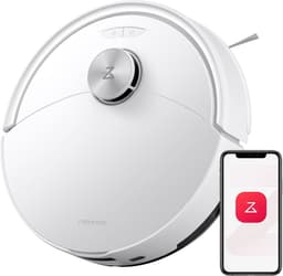 Roborock Q10 S5 Robotstofzuiger– 10000 Pa Zuigkracht–Dubbele Anti-klitfunctie–VibraRise 2.0-Systeem– 8 mm Dweillift– PreciSense LiDAR-navigatie–Obstakelvermijding– APP–Wit — thumbnail 1