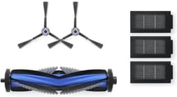 ECOVACS - DEEBOT T50 familie - Standard Service Kit - Inhoud: 1x Hoofdborstel (rubber) 2x Zijborstels (wit) 3x Antibacteriële Filters — thumbnail 1