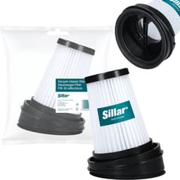 Sillar, filter voor stofzuiger, geschikt voor staande stofzuigers van Gorenje, ETA, Grundig, vervanging voor filters 9178008590 / 573575 / ETA044900020, 1 stuk — thumbnail 5