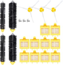 Accessoire Geschikt voor iRobot Roomba 700 Series 760 770 780 790 Stofzuiger Reserveonderdeel Reserve Borstels Kit met 10 Filters 3 zijborstels 2 borstelborstels 2 flexibele klopperborstels — thumbnail 1