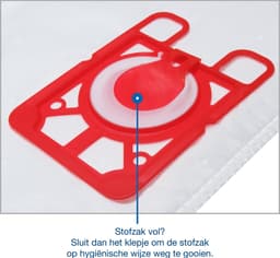 10x Dparts NVM-1CH stofzuigerzakken geschikt voor Numatic - voor Henry, Hetty en PPR240 series - nr. 604015 Hepa-Flo 1C — thumbnail 2
