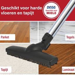 DEGG® - Stofzuigermond / Parketborstel - Geschikt voor Miele - Stofzuiger Mondstuk - 35mm - Stofzuiger Zuigmond - Geschikt harde vloeren - Luxe Stofzuigermond - Premium Kwaliteit — thumbnail 5