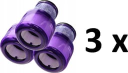 HEPA-filter - 3 stuks - vervanging geschikt voor DYSON: V11, V11 Absolute, V11 Absolute Pro, V11 Animal Plus, V11 SV14, V11 Animal, V11 Absolute Pro, V11 Torgue Drive, V11 Total Clean, V15, SV14, onderdelen vervangen # DY-970013-02 — thumbnail 1