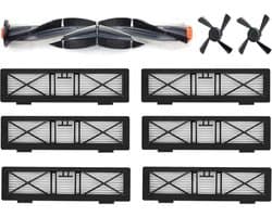 Vervangset – filters en borstels – voor Neato Botvac D en Neato Botvac Connected o.m. Botvac D3 D4 D5 D6 D7 D75 D80 D85