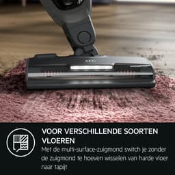 AEG AS52AB18BN Animal 5000 - Steelstofzuiger draadloos - Zonder zak - Dierenhaar — thumbnail 3