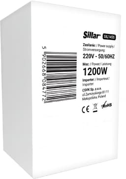 Sillar, stofzuigermotor 1200W H167 - 2-turbine - vervanging - geschikt voor industriele stofzuiger Karcher PUZZI NT Philips TRIATHLON Rowenta Bosch Starmix - 220V - 50/60Hz — thumbnail 5
