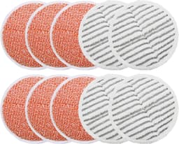 10-pack vervangende stoomveegpads Gescht voor Bissell Spinwave 2039A 2124-6 zwaar schuurpad, 4 schuurpads — thumbnail 1