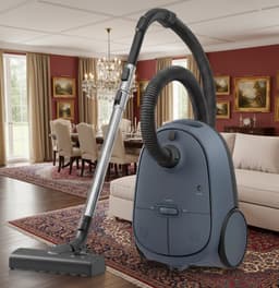 CleanPro 6000 Stofzuiger met Zak – 850W Hoge Zuigkracht – 12m Actieradius – 55% Gerecycled Plastic – Inclusief Extra Zuigmonden – Ideaal voor Huisdieren & Bekleding – 3.5L Zakcapaciteit – Hygienefilter 99.99% – Blauw — thumbnail 4