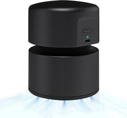 Kruimeldief - Bureau stofzuiger - Mini stofzuiger - Tafelstofzuiger - Bureaustofzuiger - Draadloze stofzuiger - Mini-stofzuiger - Draadloze stofzuiger - USB-oplaadbaar - 360° draaibaar - Tot 120 minuten accuduur - Voor scholen - Voor kantoren — thumbnail 4